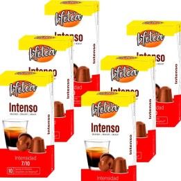 Intenso  compatibles Nespresso 60 capsulas Kfetea