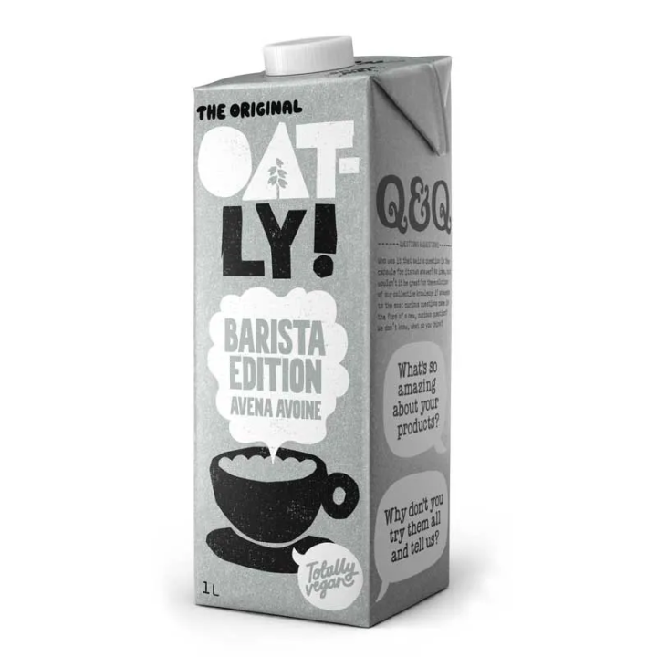 Bebida de Aveia Oatly Barista 1 litro