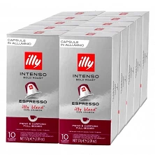 master espresso intenso illy 100 cápsulas