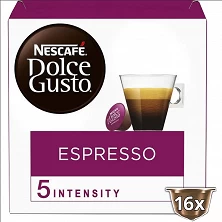 Espresso 100% Arabica, 16 unidades Dolce Gusto