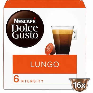 Café Lungo, 16 unidades Dolce Gusto