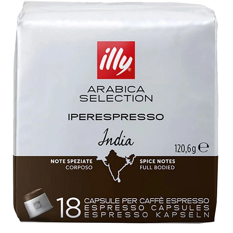 illy India Iperespresso Arábica Selection 18 Cápsulas