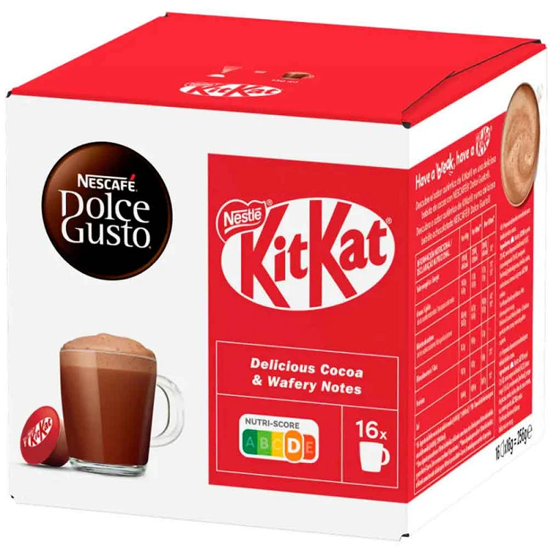 KitKat 16 cápsulas de chocolate Dolce Gusto Original