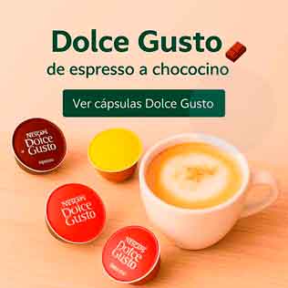 Cápsulas Dolce Gusto compatíveis